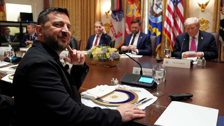 After Zelenskyy meeting, Trump calls on Ukraine and Russia to ‘stop where they are’ and end the war