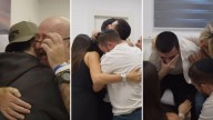 Israeli hostages reunited with families after two years in captivity in Gaza