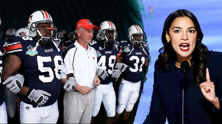Former coach Tuberville fires back at AOC over young men comments