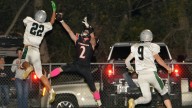 Deuel's Troy Jensen hauls in a two-point conversion pass