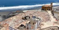 Exhotel El Castillo es demolido para construir mirador junto al Castillo Forga