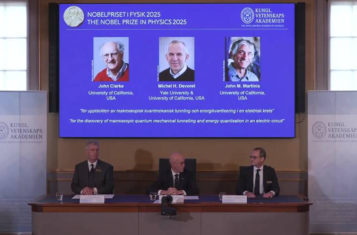John Clarke, Michel H. Devoret y John M. Martinis ganan el Nobel de Física por sus experimentos sobre mecánica cuántica
