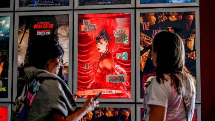 Swifties flock to movie theaters for ‘Taylor Swift: The Official Release Party of a Showgirl’