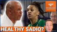 HE'S HERE! Sadiq White is HEALTHY | How the 4⭐️ can HELP Syracuse Basketball