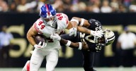 WATCH: Giants' Cam Skattebo Screams for New Gloves After Crucial Fumble