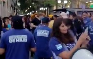 «Coimeros, ladrones» | Olmedo y «La Pepona» la pasaron mal en el centro salteño