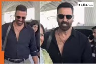 Akshay Kumar politely schools fan who got too close during airport selfie: 'Haath Niche...'