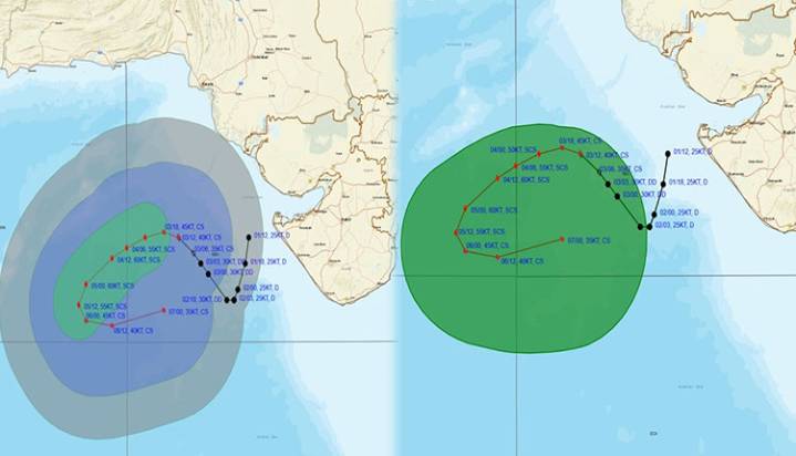 Cyclone ‘Shakhti’ Intensifies Over Northeast Arabian Sea