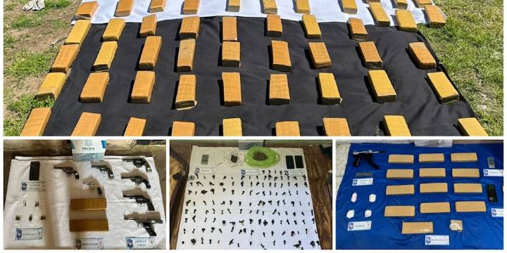 Megaoperativo antidrogas: desarticularon una banda narco que operaba en la provincia de Buenos Aires