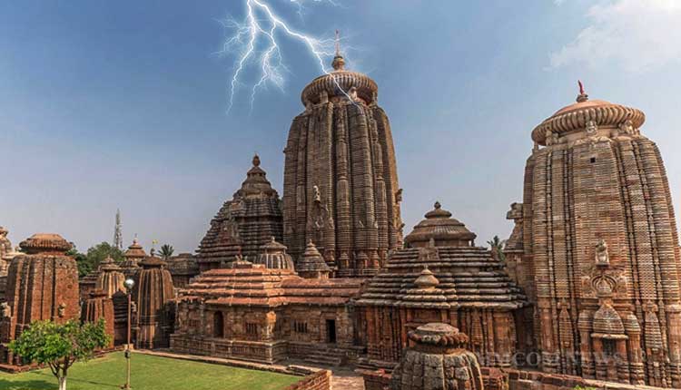 ASI Team Inspects Lingaraj Temple After Lightning Strikes Cause Damage