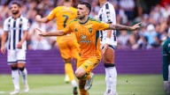 Un tempranero gol de Agus Medina y los postes le dan la victoria al Albacete (0