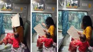 'Mera Purse Do, Baat Khatam': Angry Woman Sitting Beside Toddler Breaks Glass Window Over 'Stolen' Purse Onboard Indore