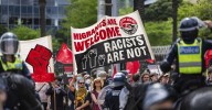 Melbourne protests news: Victoria Premier Jacinta Allan insists CBD is safe despite police clashes with protesters, daylight stabbings