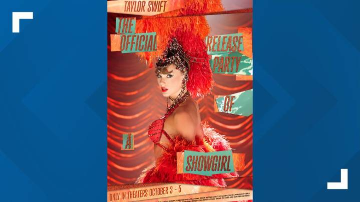Taylor Swift premieres 'The Life of a Showgirl' with nationwide film, including New Orleans
