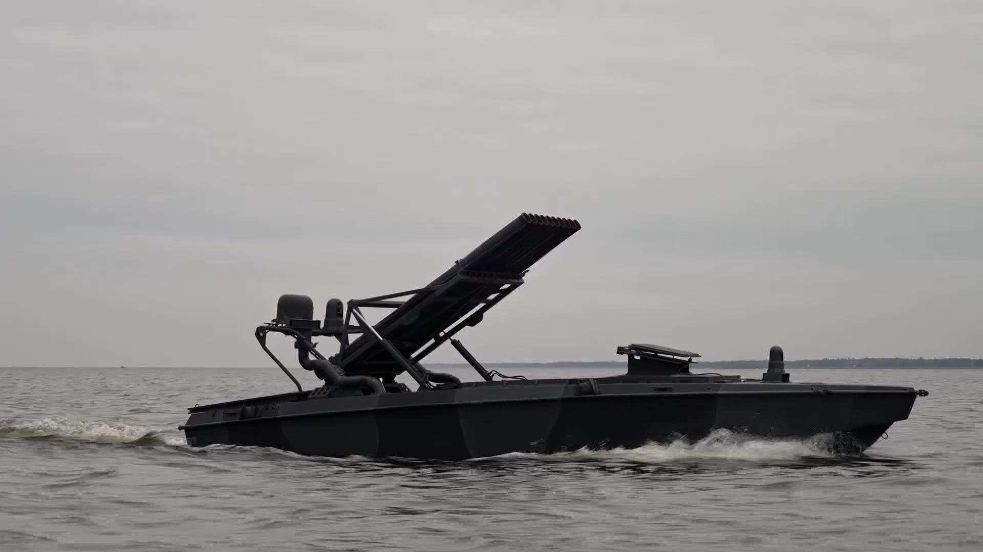 Ukraine unveils upgraded sea drone it says can strike anywhere in the Black Sea