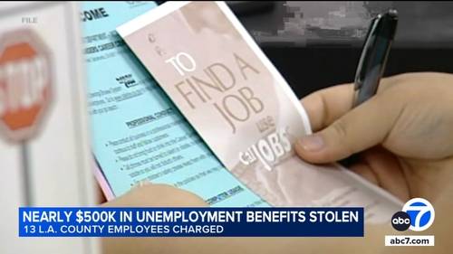 13 LA County workers charged with unemployment fraud, accused of stealing $437K