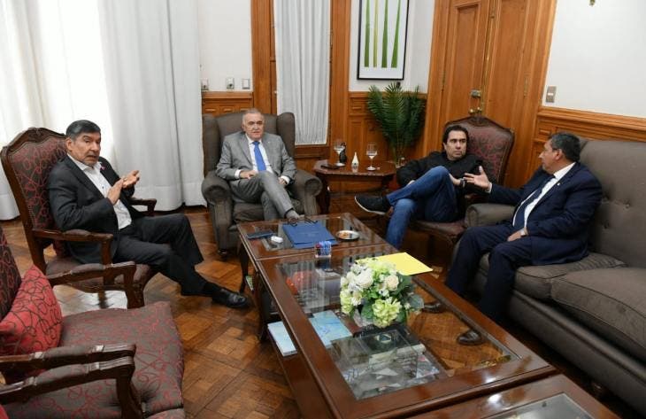 Jaldo analizó junto a Acevedo, Mansilla y Monteros los dos primeros años de gestión