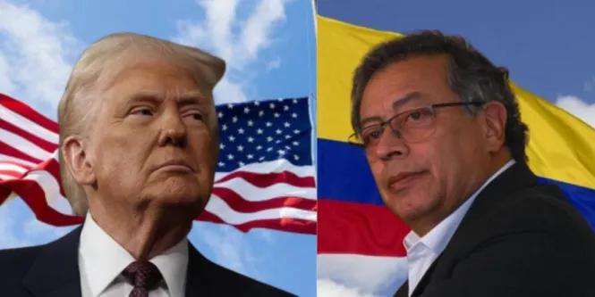 Petro se defenderá judicialmente de Trump tras haberlo llamado 'mal tipo' y 'matón' 