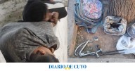 Dos menores de 15 y 16 años fueron sorprendidos con un termotanque y grifería robada