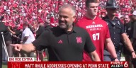 Matt Rhule addresses Penn State job opening speculation as Nebraska prepares for Minnesota