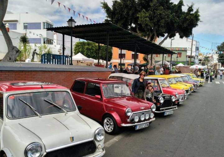 Teror acoge este sábado una exhibición de vehículos clásicos de la marca Mini