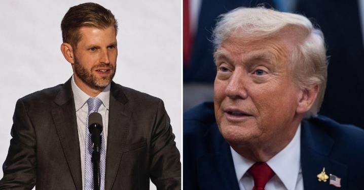 EXCLUSIVE: Eric Trump Admits Dad Calls Him 'Honey' and 'Still Kisses Me'