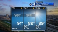 Houston Weather: "Not as humid" front brings huge humidity drop Friday