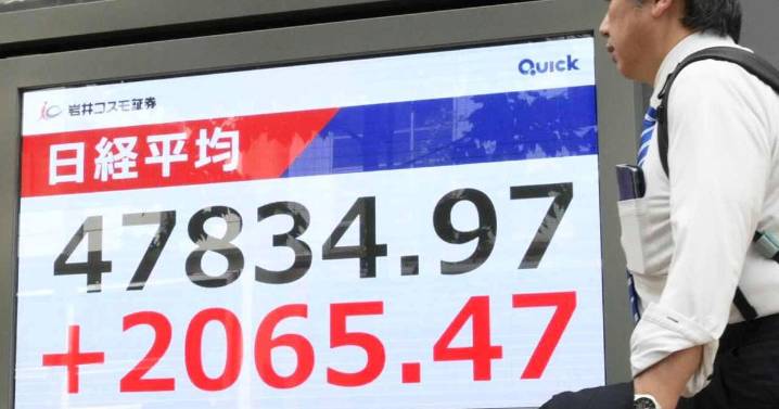 Japan's Nikkei stock index jumps 4.3% after ruling party chooses an ultra