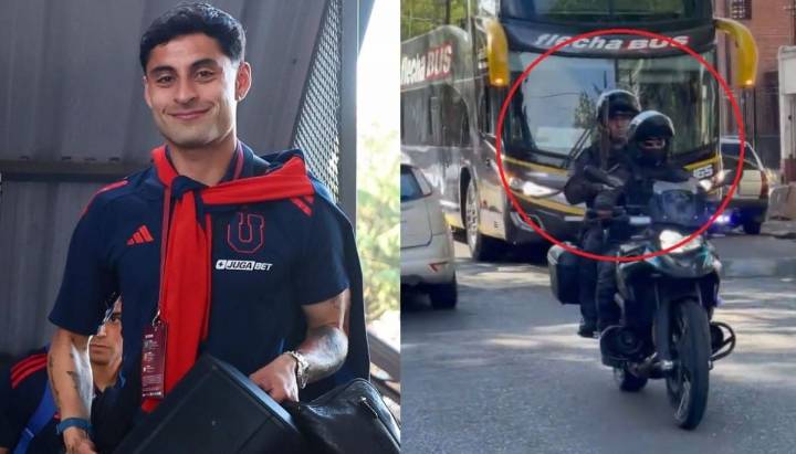 "Fuerte operativo policial": Prensa argentina destaca la llegada de Universidad de Chile al estadio de Lanús