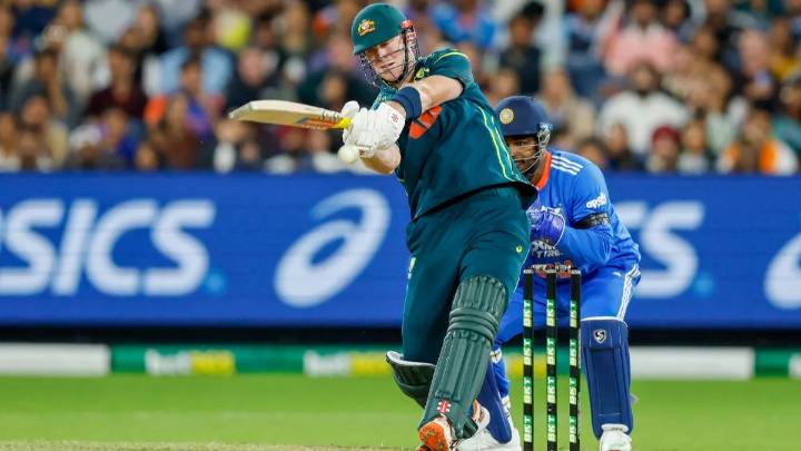 Hazlewood, Marsh guide Australia to four-wicket win against India in 2nd T20I