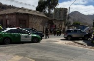 Colisión vehicular en el centro de Copiapó deja daños menores