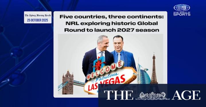 NRL eyes mega worldwide launch in 2027