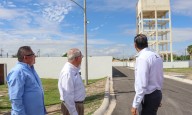 Supervisó Alcalde Carlos Peña Ortiz estaciones de bombeo de agua residual y potable en Riberas del Carmen