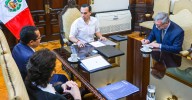Presidente José Jerí se reunió con jefes de los organismos electorales de cara a los comicios del 2026