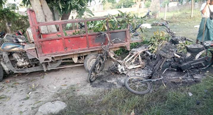 Bombardeo militar en Birmania deja al menos 20 muertos durante un festival en Sagaing