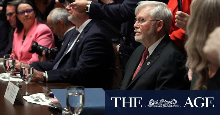 Anthony Albanese White House visit becomes the Kevin Rudd mortification show