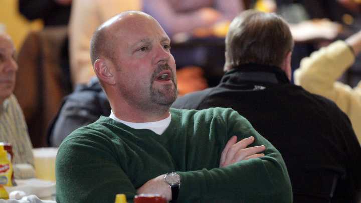 Late University of Akron AD Larry Williams at first press conference