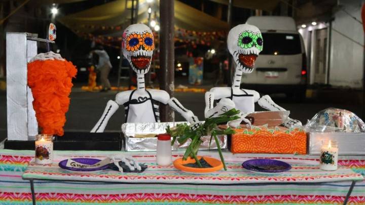 Día de Muertos: descubre las calaveras gigantes que invadieron Tláhuac