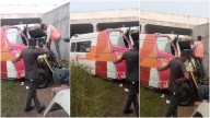 MP News: 2 Dead, 1 Critical After Ambulance Falls Off Bridge On Delhi–Mumbai Expressway In Mandsaur; Vehicle Trapped For Over 6 Hours