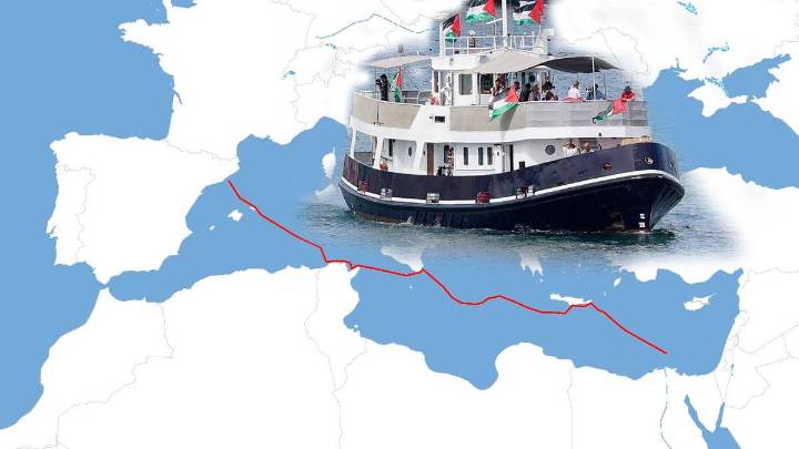 ¿Por dónde va la Flotilla a Gaza? Los barcos humanitarios encaran su tramo final hacia la Franja