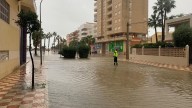 La lluvia torrencial pone en alerta a toda la Safor