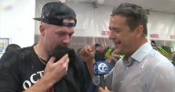 WATCH: Tarik Skubal's postgame interview, celebration after Tigers top Guardians