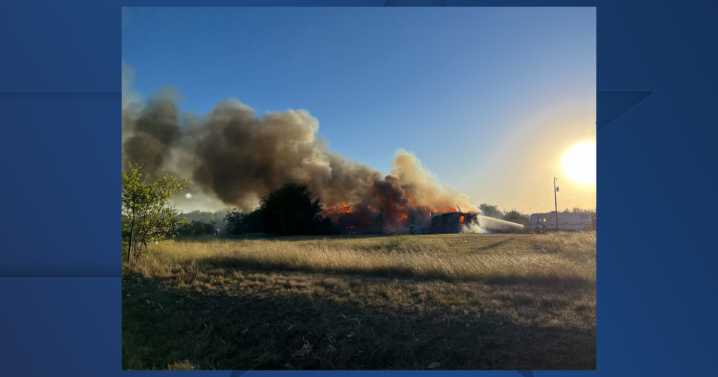 Temple Fire responds to structure fire off Highway 36 Wednesday night