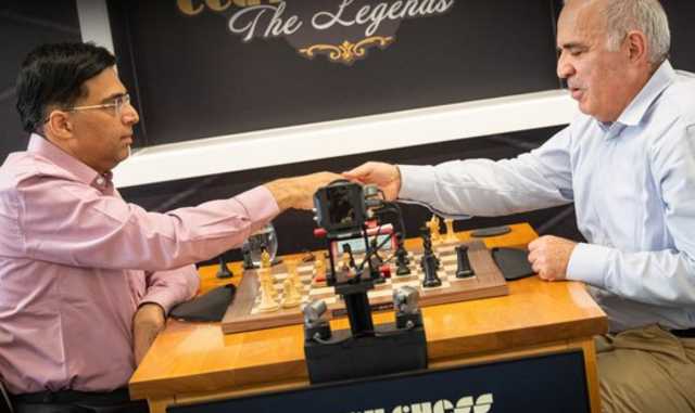Kasparov Defeats Anand 13-11 in Clutch Chess Legends Match