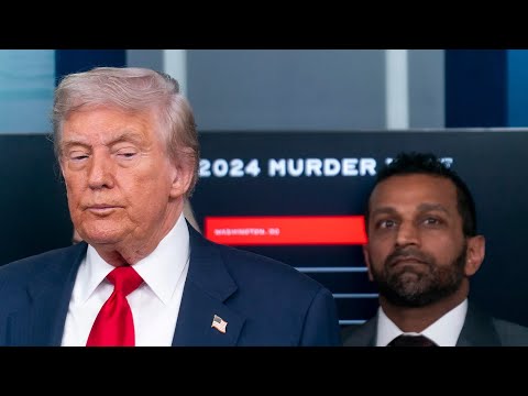 Happening Now: Trump Holds Press Conference With FBI Director Patel