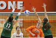 Jimmie volleyball drops NSIC Match to No. 13 Minnesota