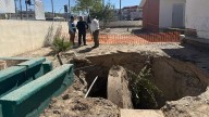 Taparon socavón de seis metros en la Primaria Libertad