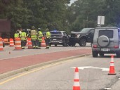 Two injured in crash at Suffolk Peanut Fest entrance