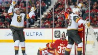 Eichel scores 2, Golden Knights rally past Flames to push point streak to 4