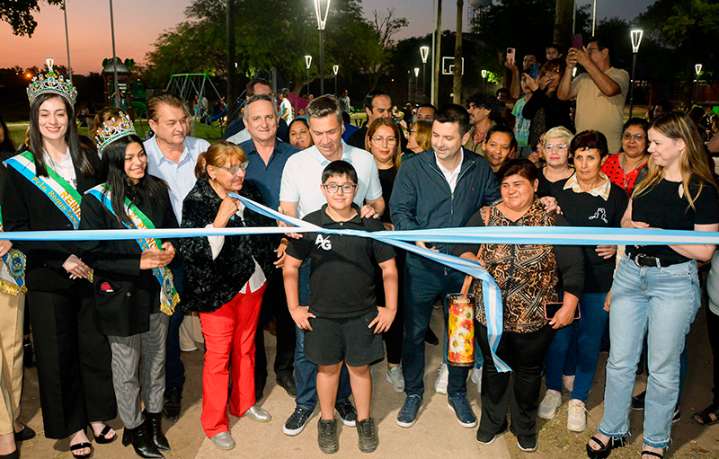 Zdero en Sáenz Peña: “Es un esfuerzo compartido que le cambia la vida a la gente”